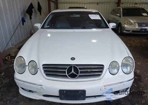 2002 Mercedes-Benz Cl 500 из США, поврежденный, VIN WDBPJ75J82A029232